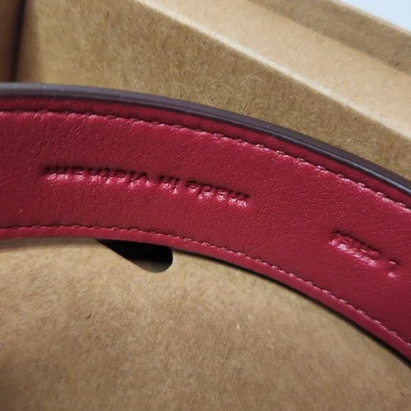 COACH Dog Pet Collar Large New Boxed KHAKI SADDLE CH154 20” - Picture 7 of 10